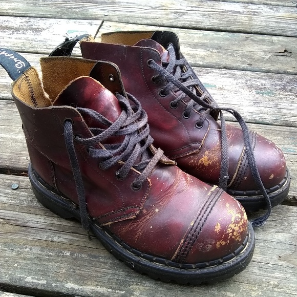 Gripfast Steel-Toe Boots - vintage 80's punk - Picture 2 of 7